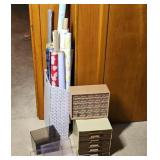 Wrapping Paper Plastic Storage Drawers