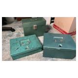 Metal Storage Boxes (3)