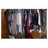 Menï¿½s Clothing Lot Large Shirts Robes Sweaters