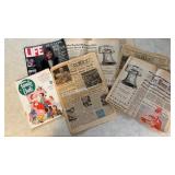 1959+ Magazines and Newspaper Lot