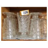 Vintage Hazel Atlas Glassware Big Top Peanut