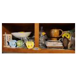 Pyrex Coffee Pot Mugs Syrupy Bottle Contents of