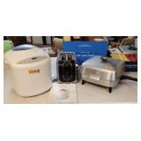 Toaster Bread Machine Electric Skillet Lot