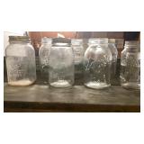 Collector Canning Jar Lot