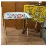 Metal Vtg TV Trays (3)