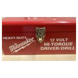 Milwaukee 12 Volt Hi-Torque Driver/Drill