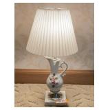 Table Lamp Rose w/ Marble Base