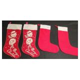 Vintage Christmas Stockings