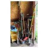 Long Handle Garden Tool Lot