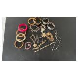 Costume Jewelry Bracelet Lot