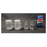 Ball Jar Salt Pepper Sets