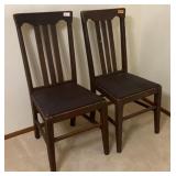 Dining/Accent Chair (Pair) W17 H37 D19
