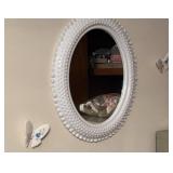 Home Interior Mirror Ceramic Butterflies