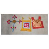 Vintage Crochet Womenï¿½s Top and Purse