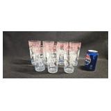 Hazel Atlas Kitchen Aides Glasses Tumblers