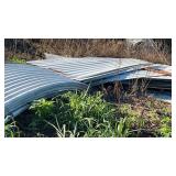Corrugated Bin and Roof Metal Lot