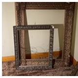 Gilded Picture Frames 29 x 23.5 and 19 x 16 No
