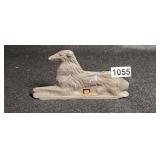 Vintage Cast Aluminum Polished Collie Borsoi
