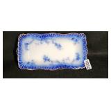 Flow Blue Celery Dish in the