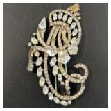 Eisenberg Original Sterling Silver Rhinestone