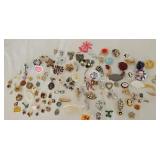 Vintage Costume Brooches Pins Charms