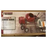 Central Machinery 1 1/4 Cubic Ft Cement