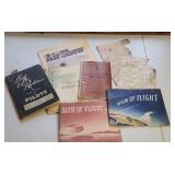 Pilot Aeronautical Pamphlets Maps Guides 1954