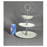 Ceramic 3 Tier  Serving Piece