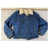 Key Denim Snap Sherpa Jacket