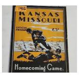 Official Football Homecoming Game Program 1929