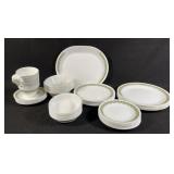 Corelle Green Crazy Daisy Spring Blossom Set of 8