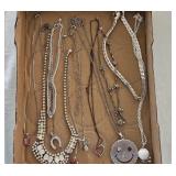 Vintage Costume Jewelry Necklace Lot