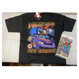 1999 SUPERMAN RACING Jeff Gordon NASCAR 2 sided