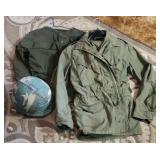 Army Helmet and Jackets