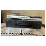 RCS VCR and Toshiba DVD Player Lot Untested