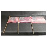 American Handheld Flags 48 Stars 22 " Tall Flag