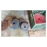 Exercise Weights (Milk Crate Full)