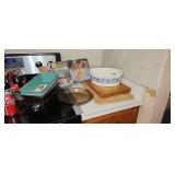 Baking Lot PYREX Pie Plate Metal Glass Loaf