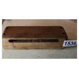 Leedy & Ludwig Wooden Musical Piece. A highly