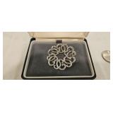 Sterling Silver Brooch