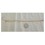 Gold Bracelet marked 14k 12.9g