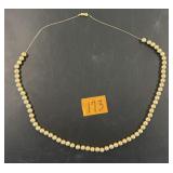 Necklace Marked 14k Butterfly on Clasp Non
