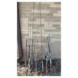 Fishing Pole Lot Split Bamboo