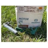 Motor Oil (17) SAE 30 HD and Grease Guns
