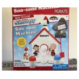 Snoopy Sno-Cone Machine Opened