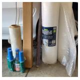 Bubble Wrap Saran Table Cloth Window Vinyl Lot