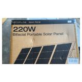 NIB Bifacial Portable Solar Panel