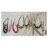 Gold Tone Necklace Lot