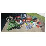Flower Planters Hoses Hummingbird Feeder