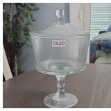 Glass Trifle Pedestal Dish 8 W x 5 H